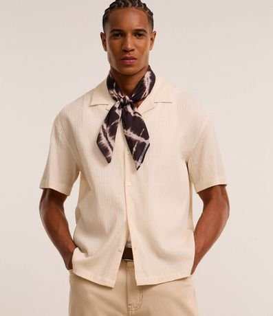 Pañuelo en Chalis con Estampa Shibori 2