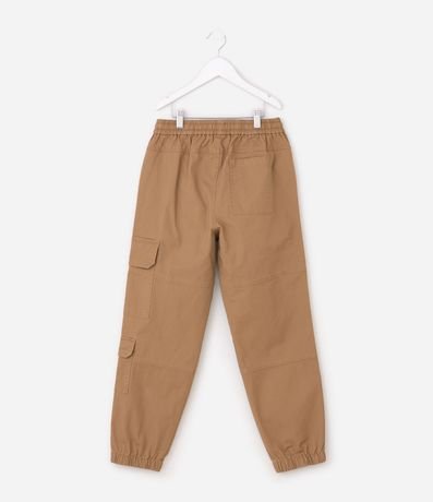 Pantalón Slim Infantil en Sarga RipStop con Bolsos Cargo - Talle 5 a 14 2