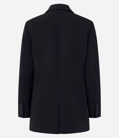 Blazer Regular en Sastrería con Botones y Bolsillos Delanteros 8