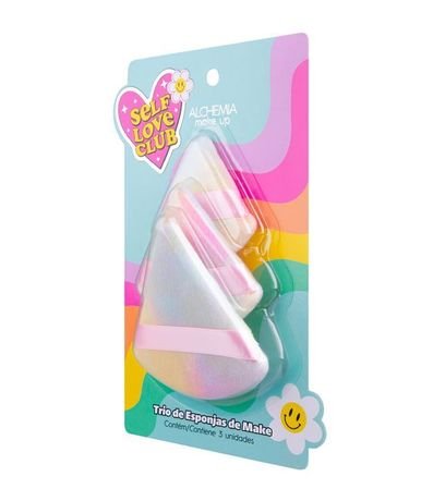 Trío de Esponjas de Maquillaje Self Love Club Alchemia 2