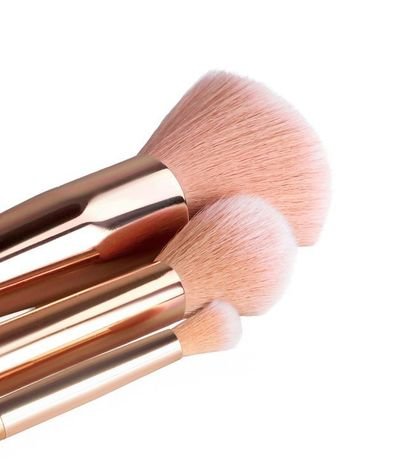 Kit Pinceles de Maquillaje con Estuche Glow Alchemia 3