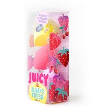 Kit Esponjas de Maquillaje Alchemia Juicy And Always Fresh 4