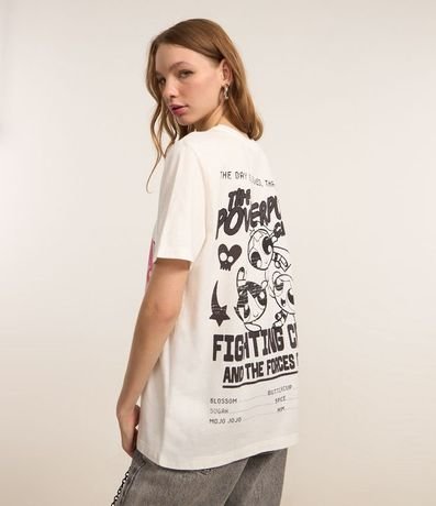 Remera en Algodón con Estampa Frente y Espalda Chicas Superpoderosas 1