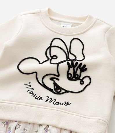 Buzo Infantil con Bordado Minnie y Ruedo de Camisa – Talle 1 a 6 años 8