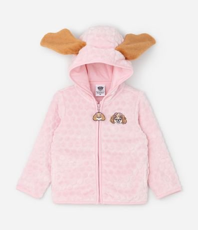 Campera Infantil en Fleece con Capucha y Orejitas Sky – Talle 1 a 5/6 años