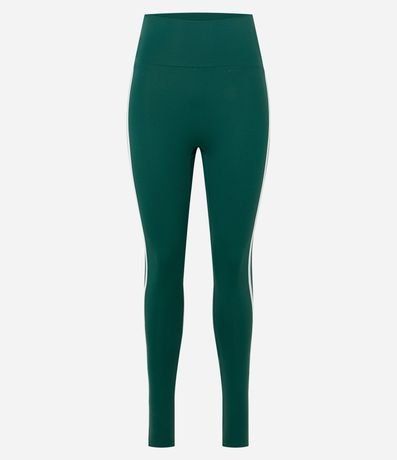 Pantalón Legging Deportiva en Microfibra con Viés Lateral 7