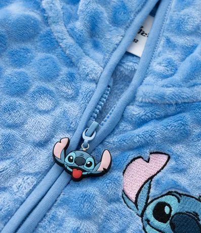 Campera Infantil con Bordado Stitch  y Capucha con Orejas – Talle 5 a 14 años 6