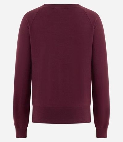 Suéter en Punto con Cuello Redondo 4