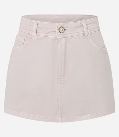 Short Pollera Corto en Sarga