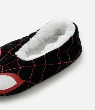 Media Infantil Home Socks en Fleece con Miles Morales – Talle 19 a 34 4