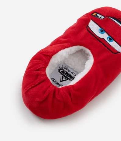 Medias Tipo Sapatilla Home Socks en fleece Rayo McQueen - Talle 22 al 30 2
