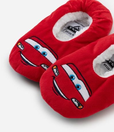 Medias Tipo Sapatilla Home Socks en fleece Rayo McQueen - Talle 22 al 30 4