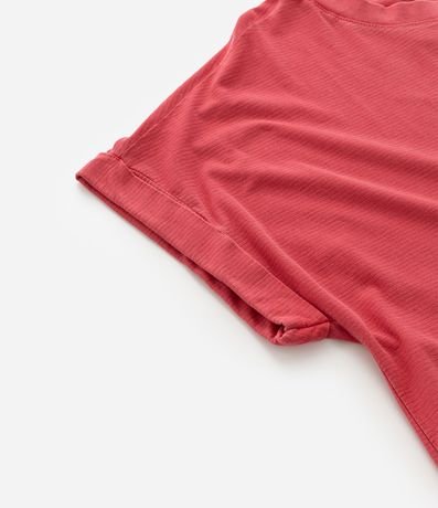 Remera en Algodón con Bordado Corazón Curve & Plus Size 6