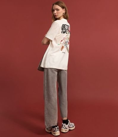 Remera en Algodón con Estampa Frente y Espalda Tom & Jerry 5