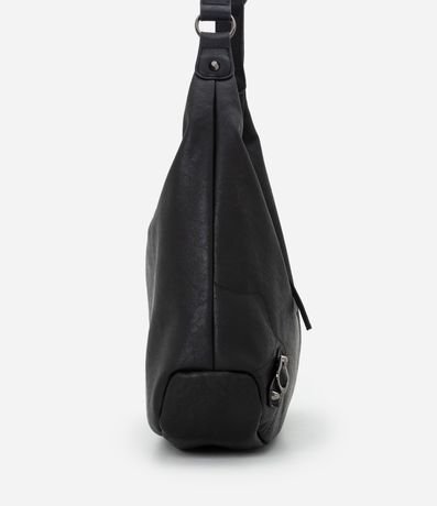 Cartera Grande Hobo con Detalles de Hebilla 2