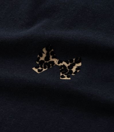 Remera en Algodón con Manga Abullonada y Lacitos Flocados Curve & Plus Size 7