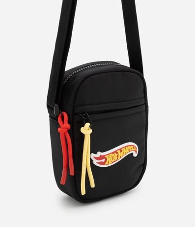 Cartera Shoulder Infantil con Patch Hot Wheels – Talle U