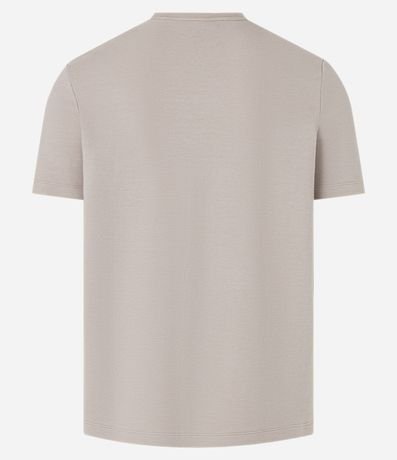 Remera Slim en Algodón Acanalada 7