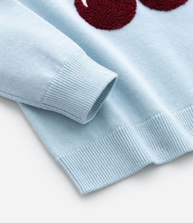 Buzo Infantil en Algodón con Estampa de Cereza - Talle 5 a 14 años 4