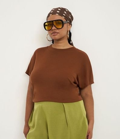 Blusa en Ribana sin Sisa Curve & Plus Size 2