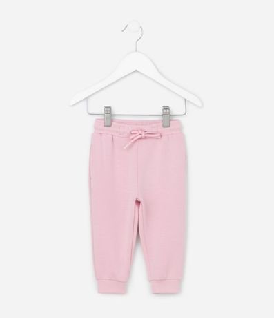 Pantalón Infantil Jogger en Modal - Talle 0 a 18 Meses 2