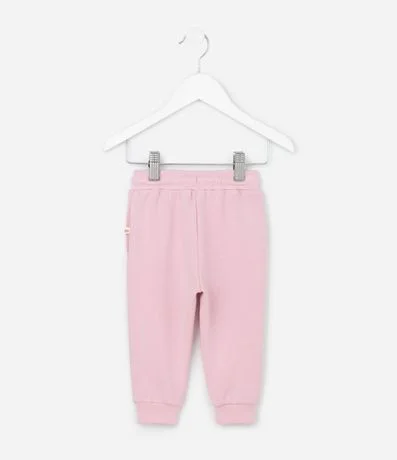 Pantalón Infantil Jogger en Modal - Talle 0 a 18 Meses 3