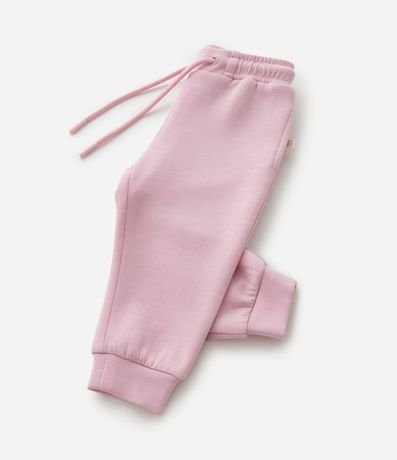 Pantalón Infantil Jogger en Modal - Talle 0 a 18 Meses 7