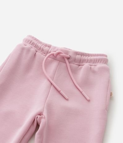 Pantalón Infantil Jogger en Modal - Talle 0 a 18 Meses 8