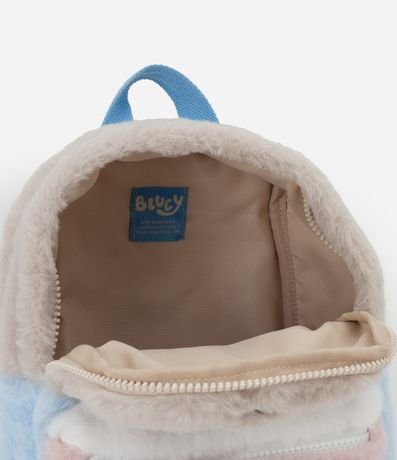 Mochila Infantil Felpuda con Estampa de Bluey – Talle U 3