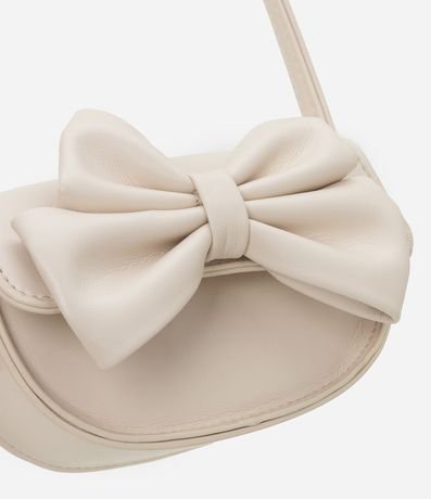 Cartera Redondeada Transversal con Lazo - Talle U 4