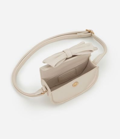 Cartera Redondeada Transversal con Lazo - Talle U 5