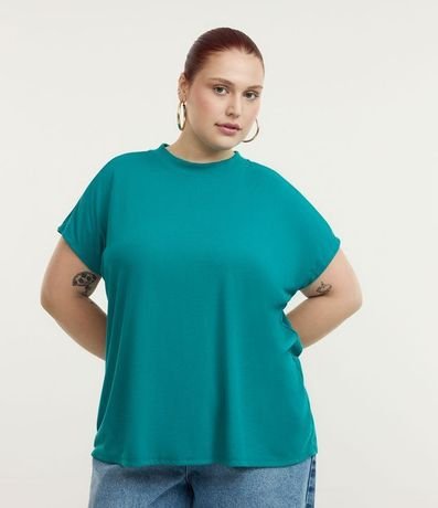 Blusa en Ribana sin Sisa Curve & Plus Size 2