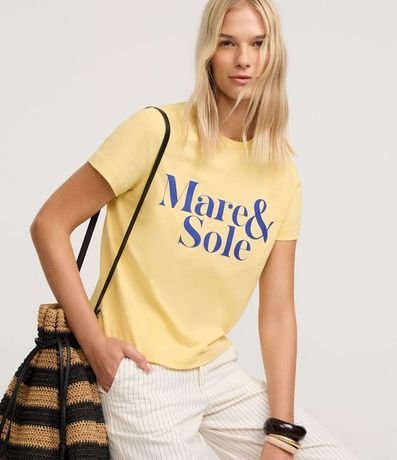 Blusa en Algodón con Estampa Marie & Sole