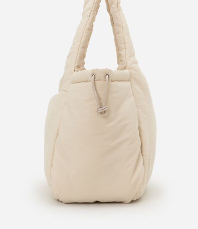 Cartera Shopper Grande con Estampa Lisa 3