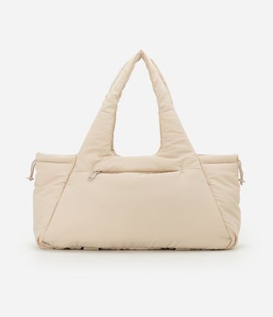 Cartera Shopper Grande con Estampa Lisa 4