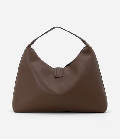 Cartera Hobo Floater Grande con Asa de Hebilla Diferenciada 4