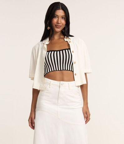 Pollera Midi en Jeans con Ruedo Asimétrico Deshilachado 2