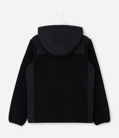 Campera Deportiva Infantil con Forro Fleece y Capucha - Talle 5 a 14 años 2