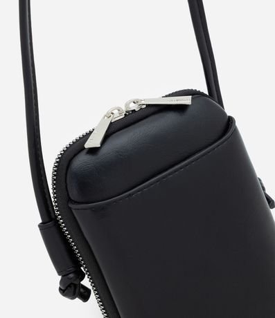 Cartera Porta Celular Pequeña con Asa y Bolsillo Delantero 4