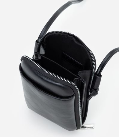 Cartera Porta Celular Pequeña con Asa y Bolsillo Delantero 5