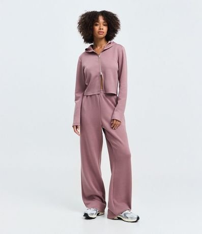 Campera en Modal con Capucha y Cierre en Cremallera 2