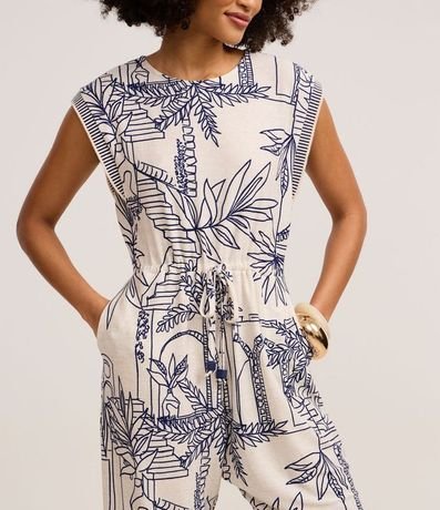 Mono Texturizado en Viscosa con Bordado Follaje 4