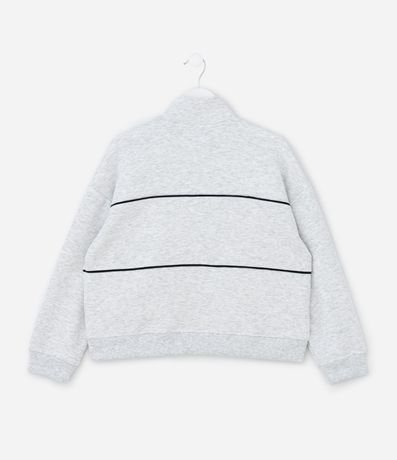 Saco Infantil Regular con Cremallera y Cuello Alto – Talle 7 a 16 años 2