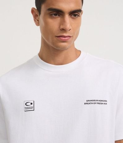 Remera Comfort en Malla con Estampa Photoprint 4