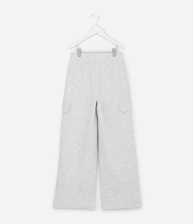 Pantalón Infantil Wide Leg en Algodón con Bolsillos Cargo – Talle 5 a 16 años 2