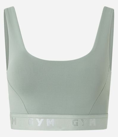 Top Copa Deportiva con Elástico Texturizado Gym 5