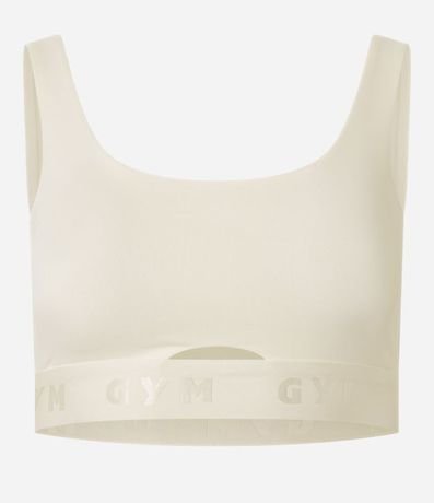 Top Copa Deportivo en Microfibra con Elástico en el Bajo 5