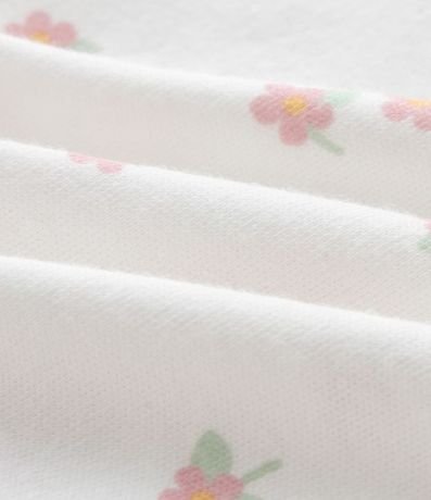 Conjunto Infantil Floral con Body y Pantalón Osito – Talle RN a 18 Meses 4