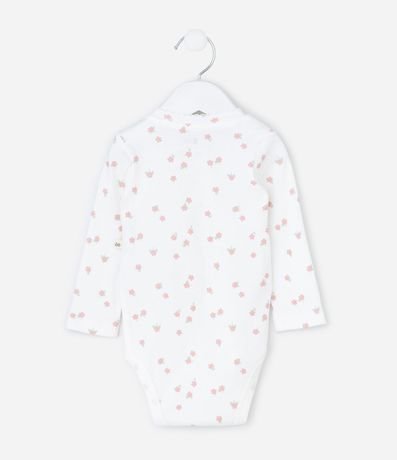 Conjunto Infantil Floral con Body y Pantalón Osito – Talle RN a 18 Meses 2