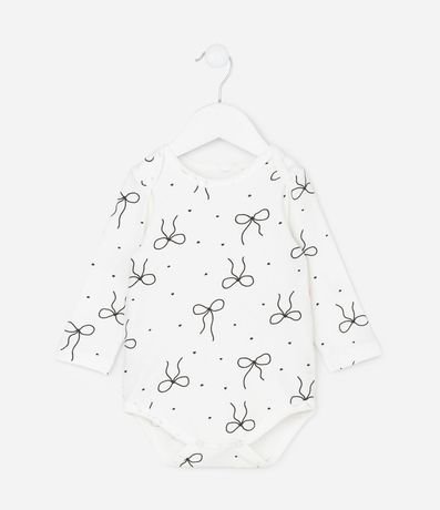 Conjunto Infantil Body y Peto en Coctel con Moñitas – Talle 0 a 18 Meses 3